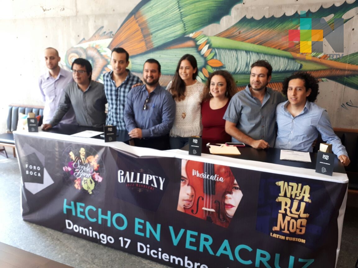 Foro Boca presentará grupos veracruzanos el 17 de diciembre