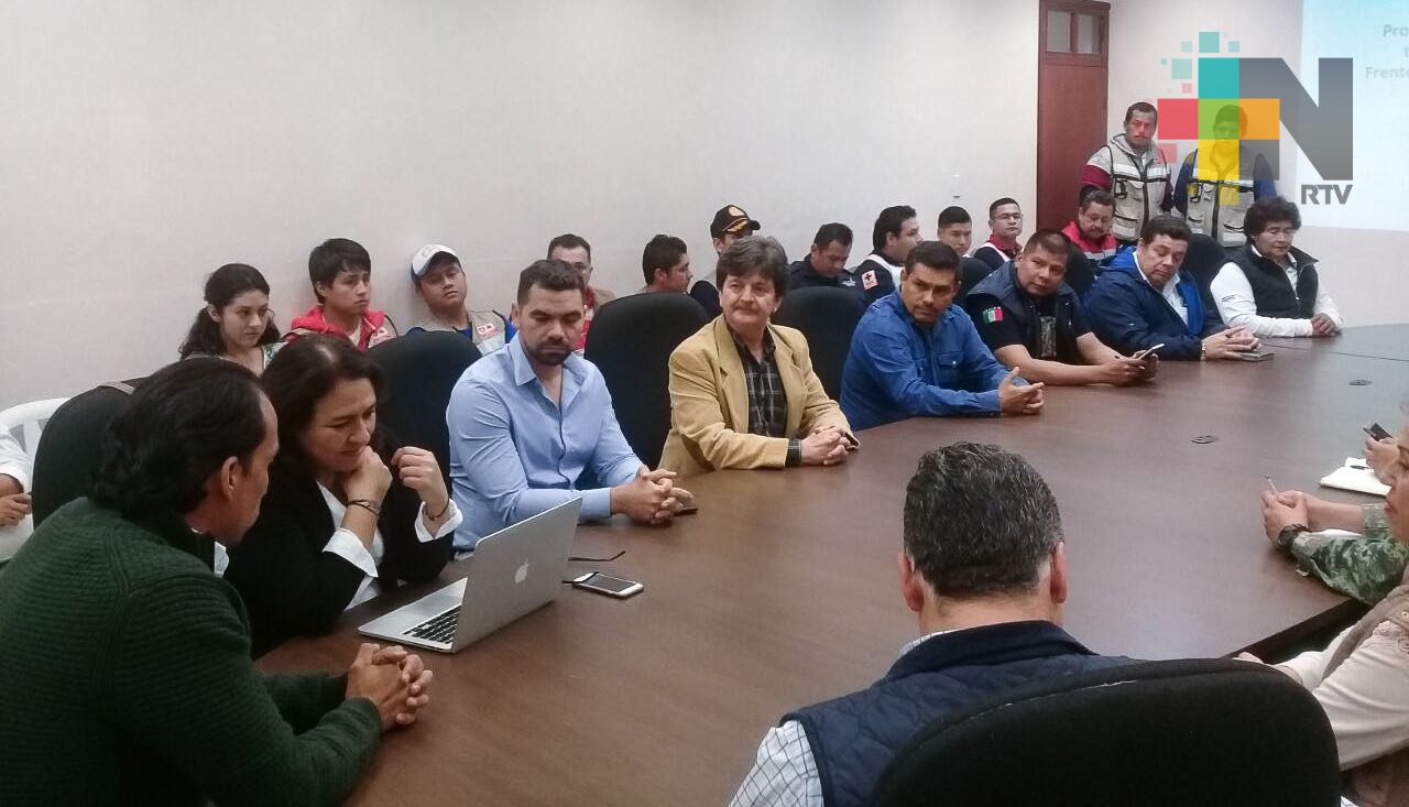 En Pánuco instalan Consejo de Protección Civil por temporada invernal