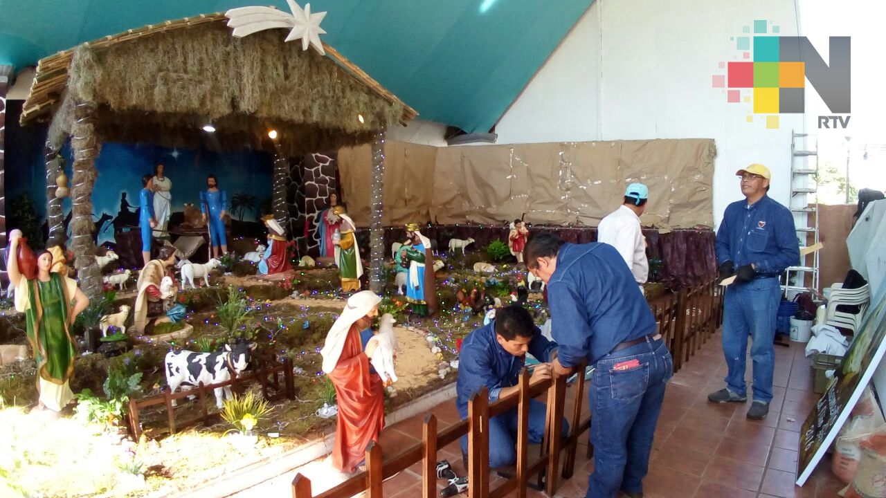 Inaugurarán este sábado nacimiento tradicional en Coatzacoalcos