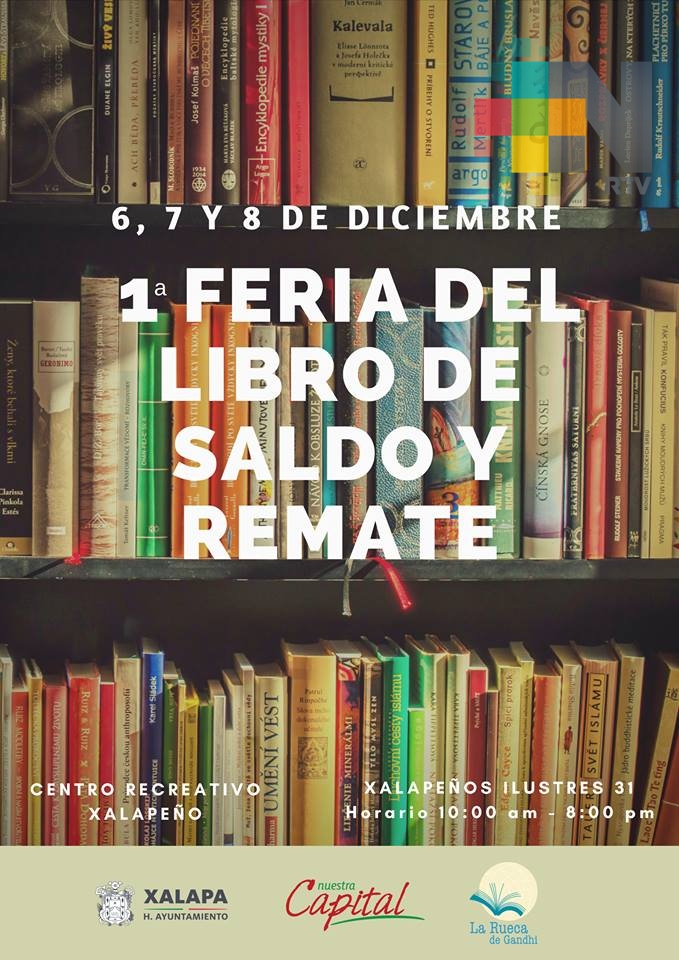 Invitan a la Primera Feria del Libro de Saldo y Remate, en Xalapa
