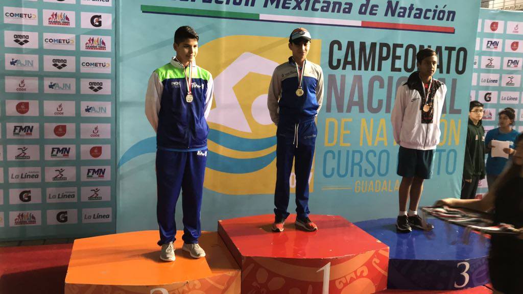 Dos oros más para Veracruz en Nacional de Natación