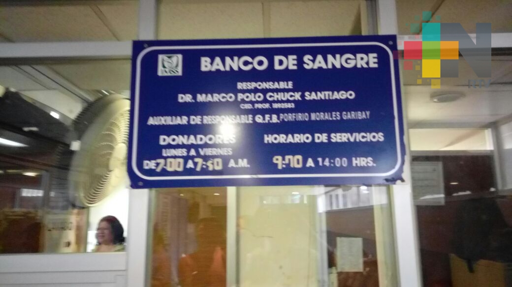 Pide IMSS a la población donar sangre de forma altruista
