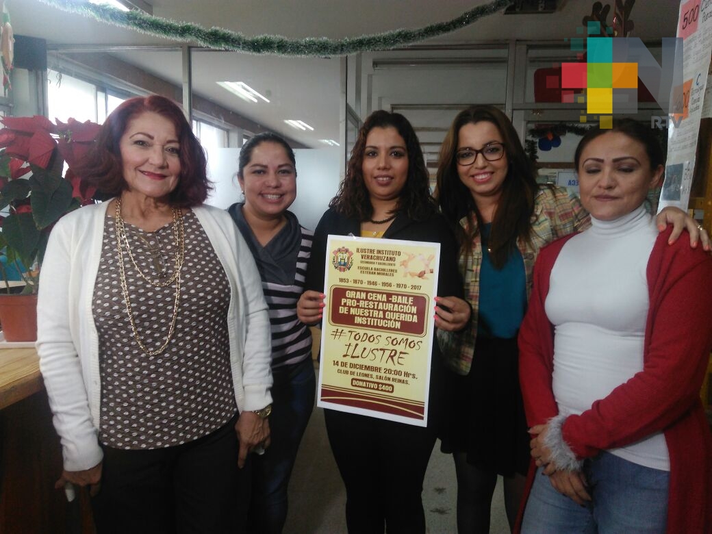 Recaudan fondos económicos para el Ilustre Instituto Veracruzano