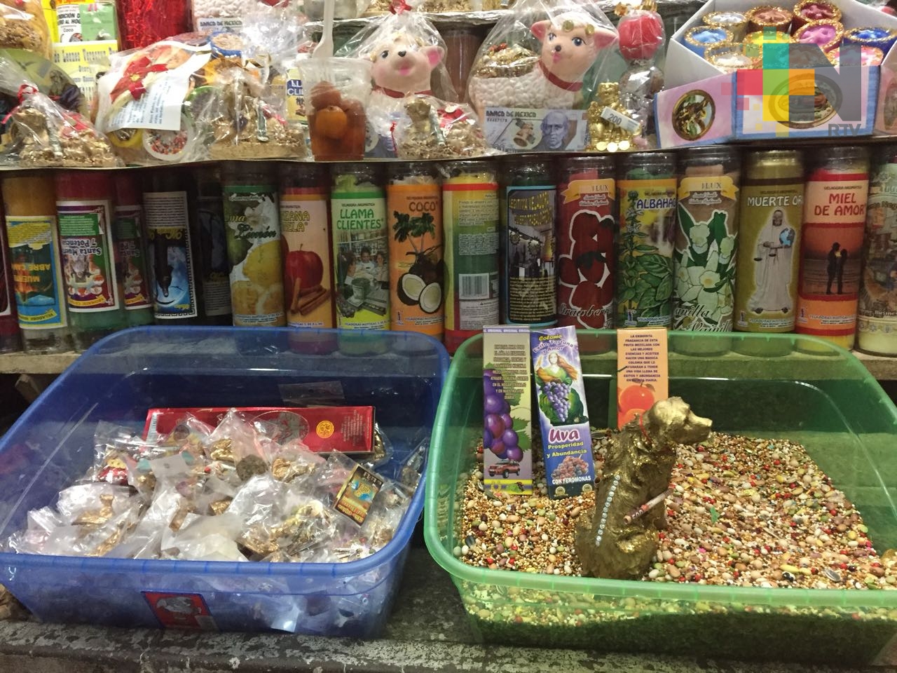 Comerciantes de productos esotéricos para la buena suerte reportan ventas bajas