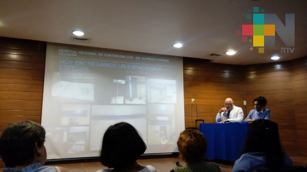 Adaptan área para pacientes quemados en hospital regional de Coatzacoalcos