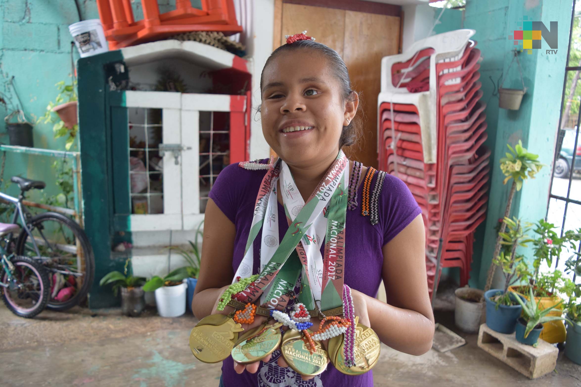 Citlali Borges, una campeona de paranatación sin límites