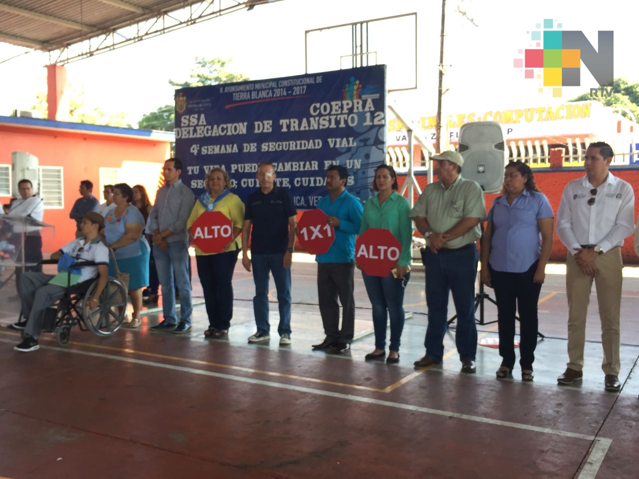 Concluye cuarta semana vial en el municipio de Tierra Blanca