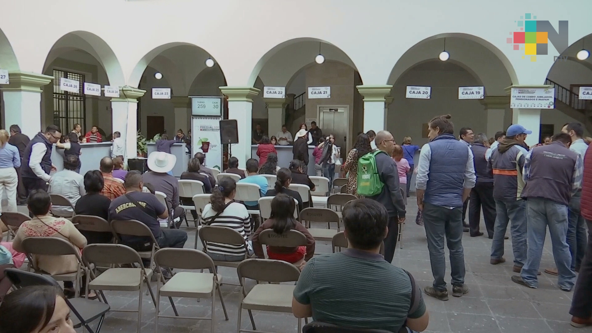 Cierra cajas Tesorería del Ayuntamiento de Xalapa