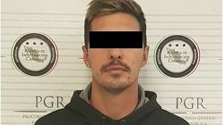 Detiene la PGR a Jonathan “N”, requerido por la justicia de la República de Argentina