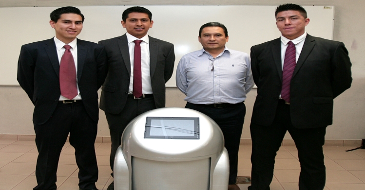 Politécnicos crean robot que realiza labores de «office boy»