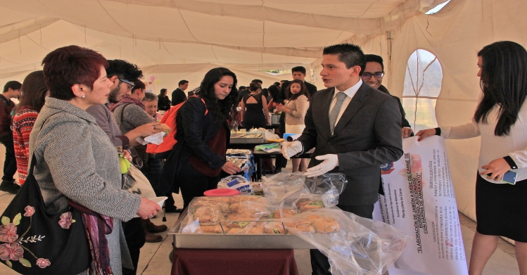 ​​Estudiantes politécnicos muestran alimentos innovadores