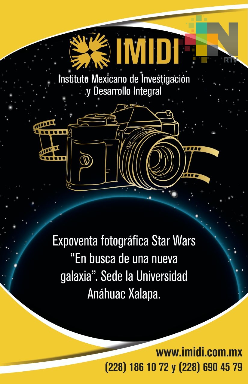 Realiza IMIDI expo venta fotográfica Star Wars