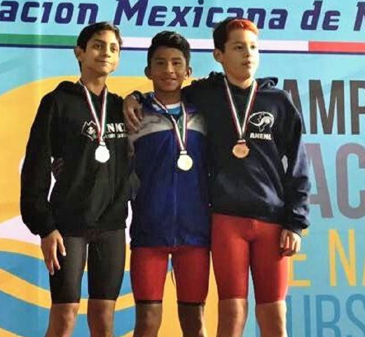 Continúan destacando los veracruzanos en Campeonato Nacional de Natación 2017