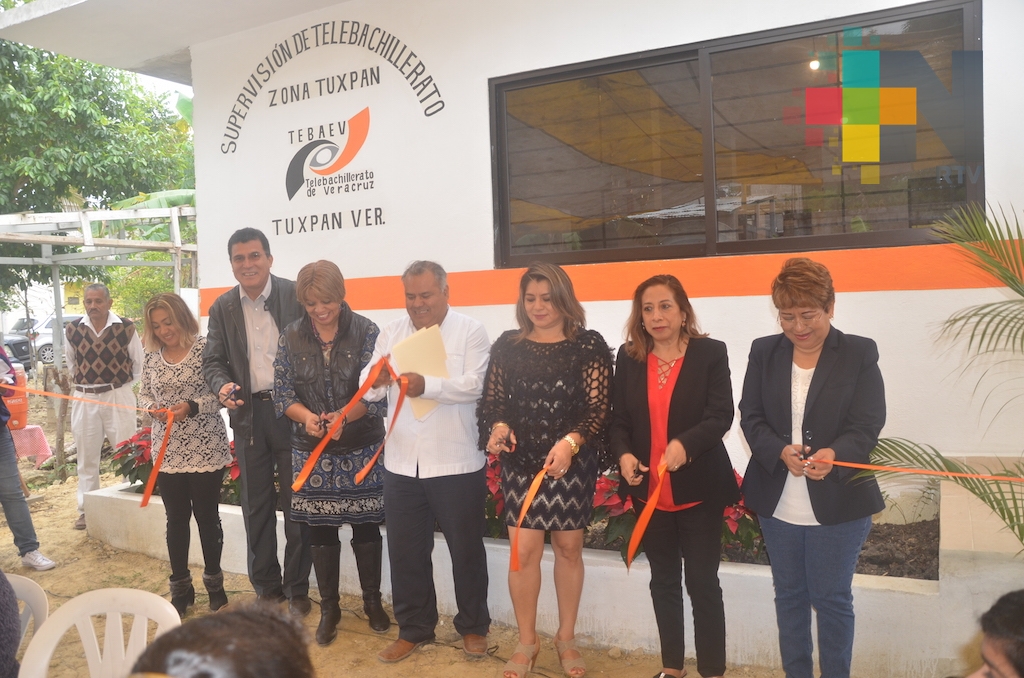 Inauguran oficina de la Supervisión Escolar de Telebachilleratos de la zona Tuxpan