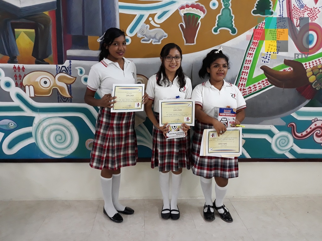 Celebran concurso de oratoria en telebachilleratos de la zona de Tuxpan