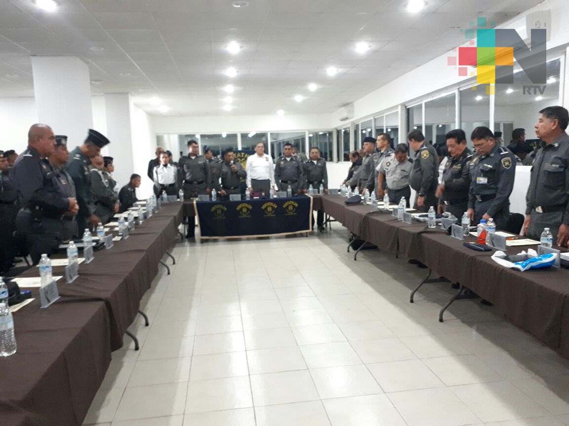 Comandantes del Pentathlón Deportivo Militarizado se reunieron en Veracruz