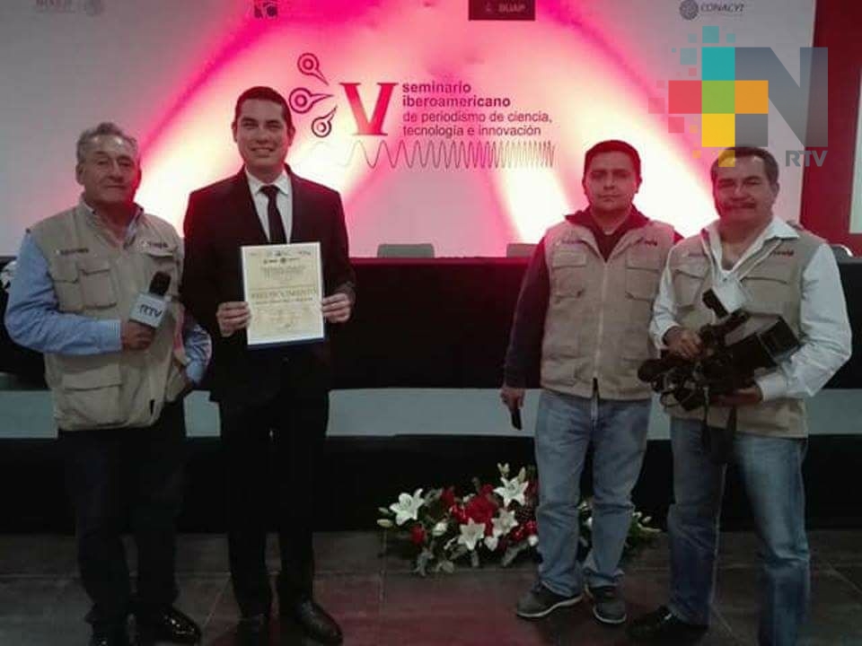 Recibe RTV Premio CONACYT de Periodismo de Ciencia, Tecnología e Innovación