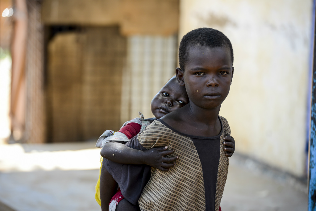 Más de la mitad de los niños en Sudán del Sur sufren por el conflicto
