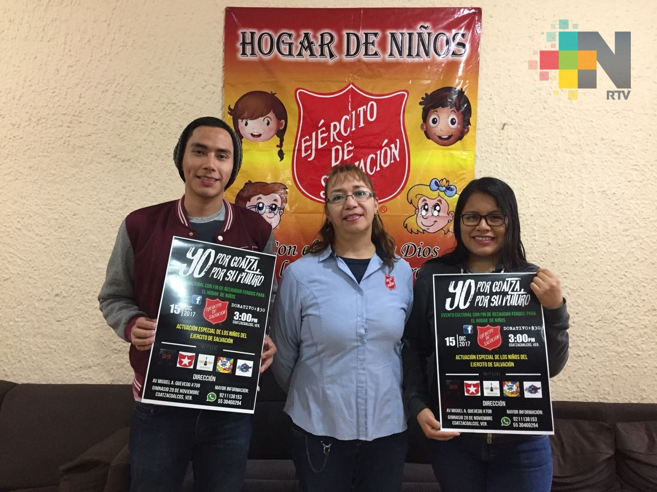 Voluntarios organizan evento cultural en beneficio de la Casa Hogar Ejército de Salvación