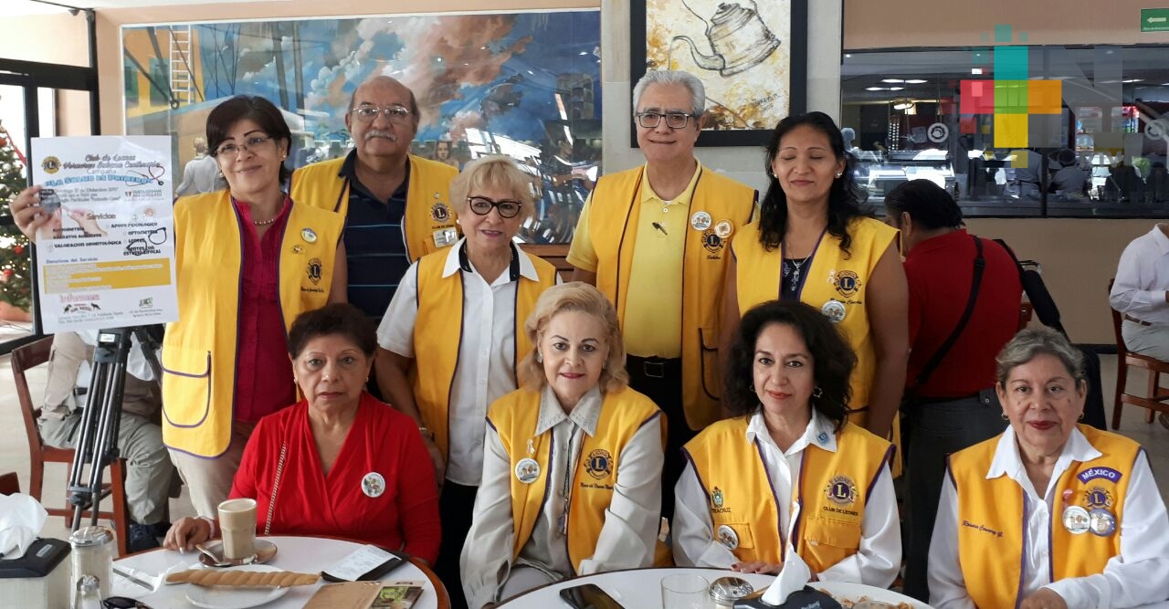Club de Leones Veracruz realizará programa «La Salud es Primero