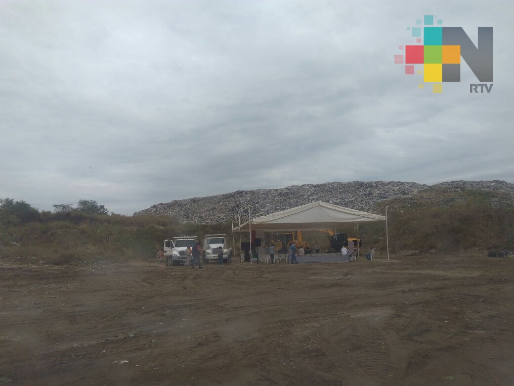 Inician construcción de relleno sanitario en Veracruz concesionado a 15 años