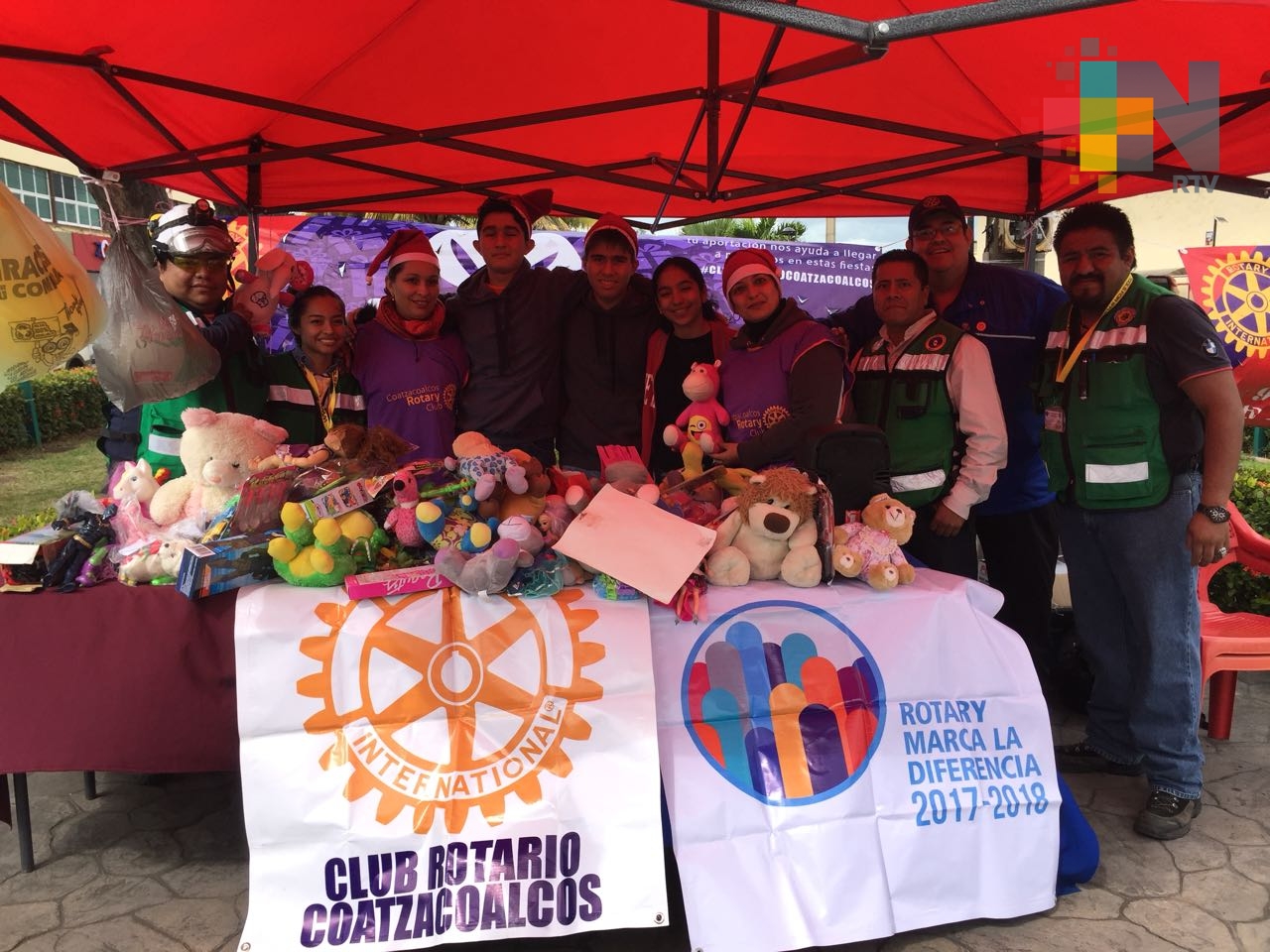 Club Rotario de Coatzacoalcos inicia colecta de juguetes para niños en situación vulnerable