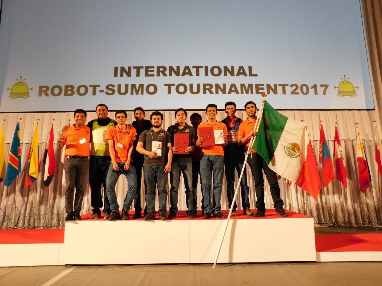Tecnológico de Poza Rica obtiene primer lugar en All Japan Robot Sumo Tournamen, en Tokio Japón