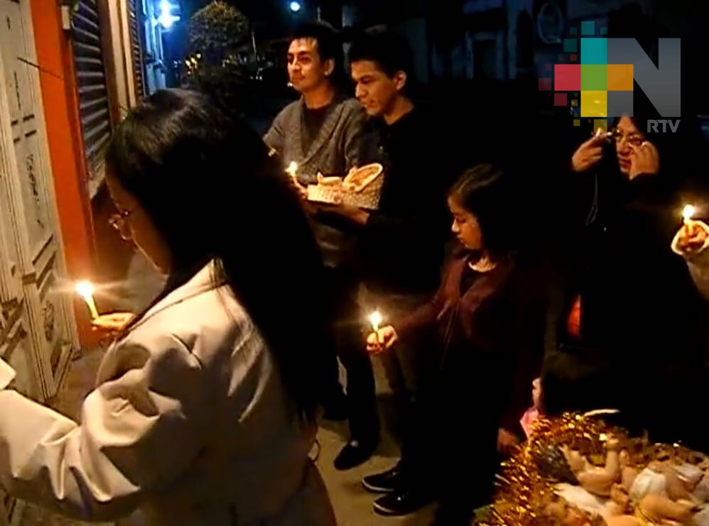 Familias veracruzanas preservan tradición de las posadas