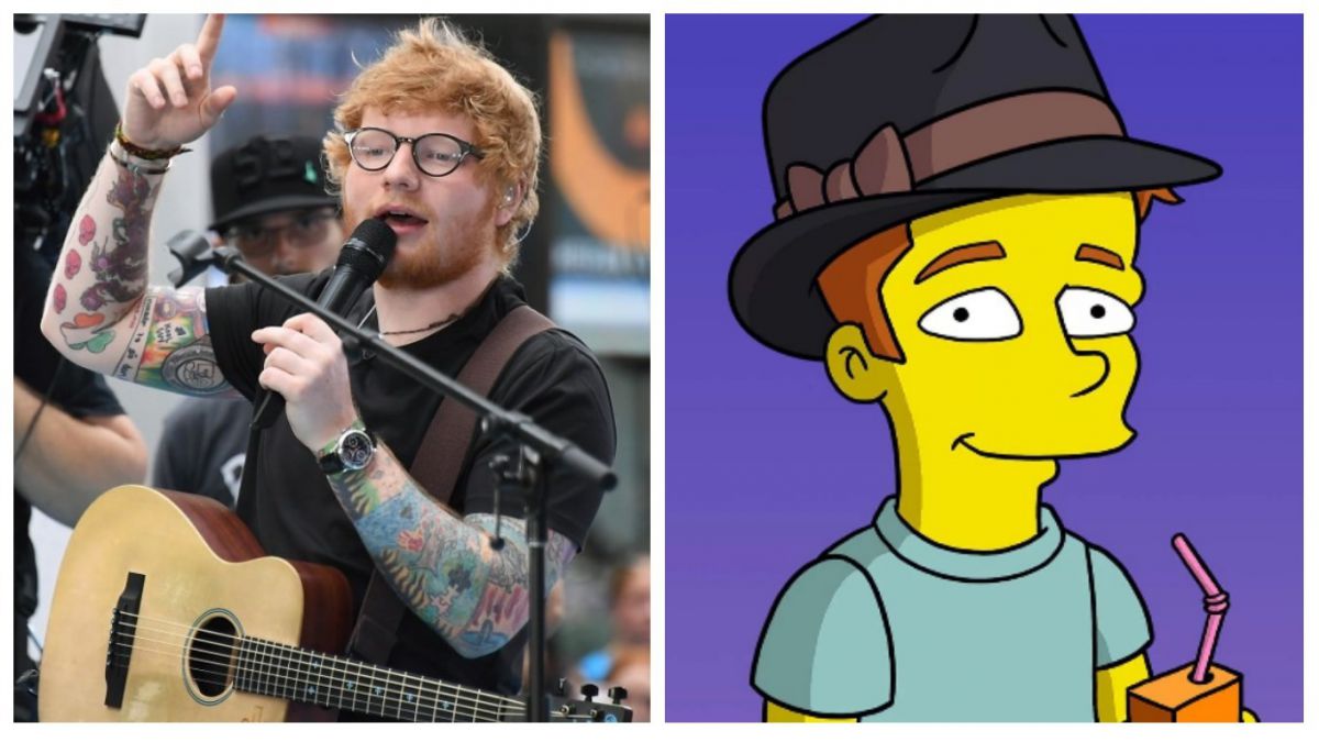 Ed Sheeran tendrá una participación especial en “Los Simpson”