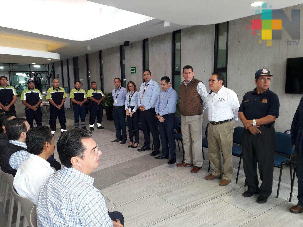 Bomberos de Boca del Río recibieron un donativo de más de 400 mil pesos