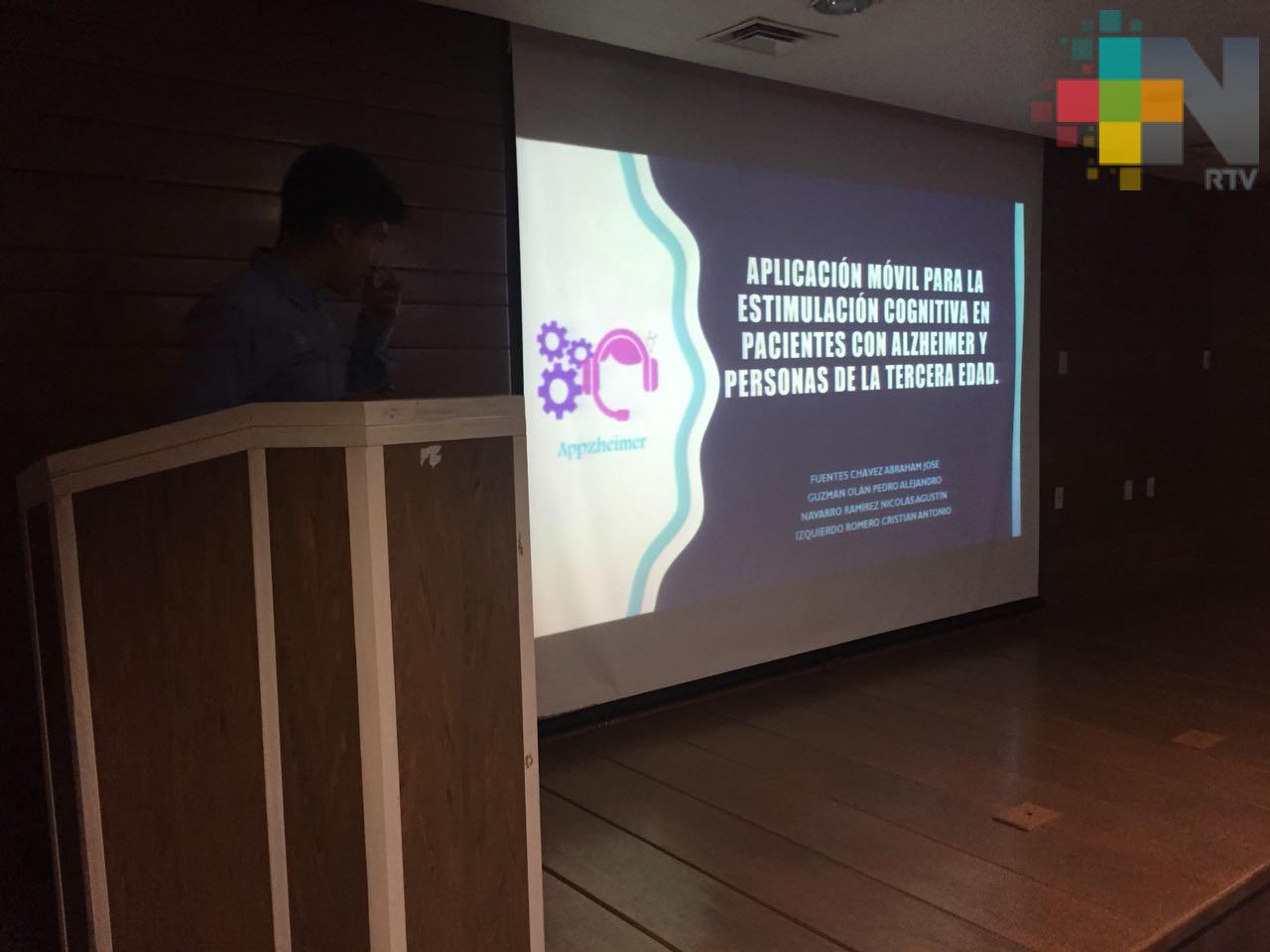 Alumnos del ITSC presentan plataformas multimedia para apoyar a pacientes con Alzheimer