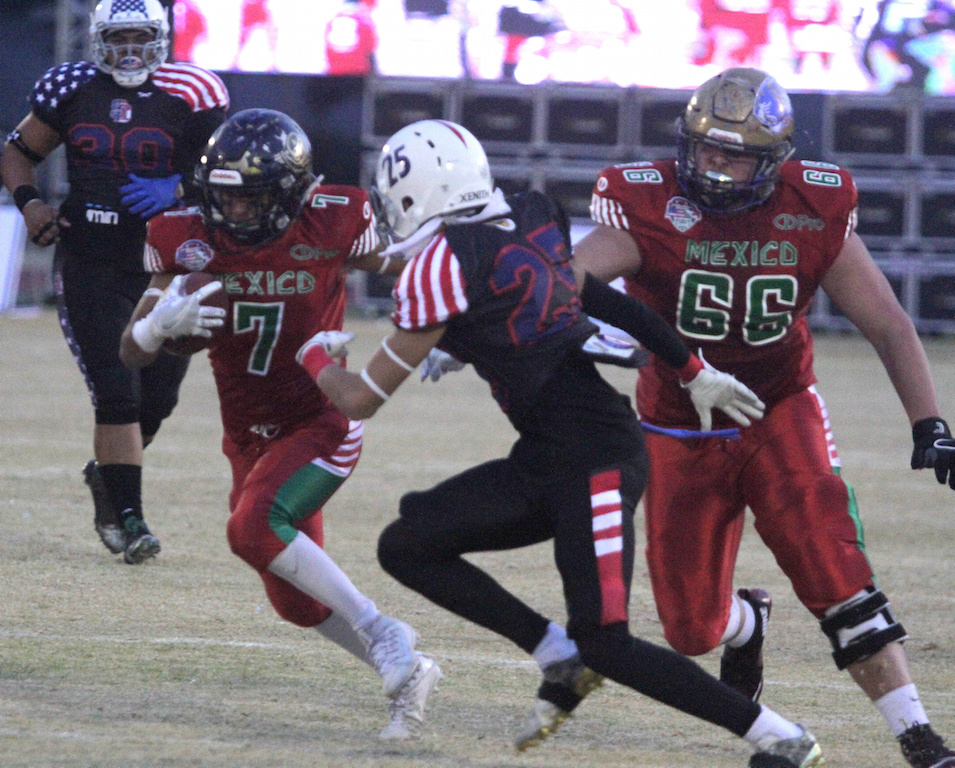 Selección mexicana sub 19 vence 40-6 a San Diego en Americas Bowl 2018