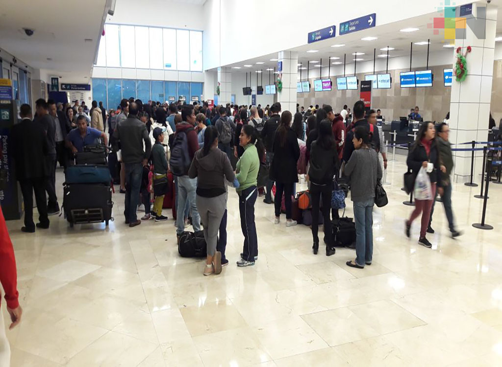 Más de 5.9 millones pasajeros viajaron en vuelos nacionales en agosto de 2023