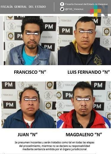 Vincula Juez a proceso a cuatro imputados por robo a comercio, en Xalapa