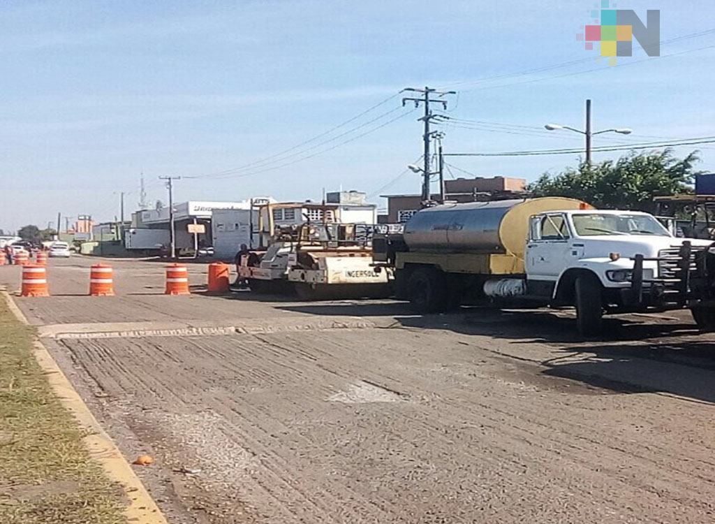 Reactivan reconstrucción de la carretera Coatzacoalcos-Minatitlán; llegan recursos