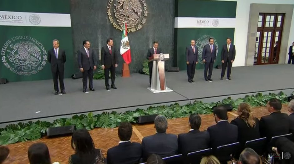 Peña Nieto hace cambios en Segob, Secretaría del Trabajo y Sedesol
