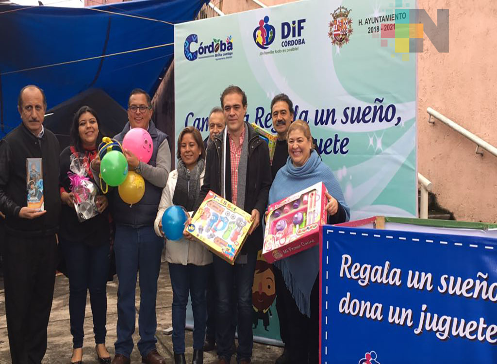 DIF Córdoba inicia campaña “Regala un sueño, dona un juguete”