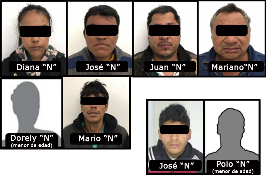 Liberan a 2 víctimas y capturan a 8 secuestradores, en dos operativos simultáneos