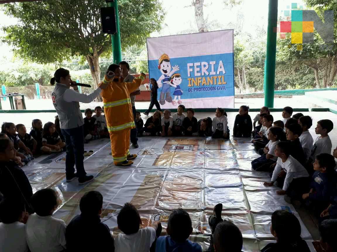 Llega la Feria Infantil de Protección Civil a primarias