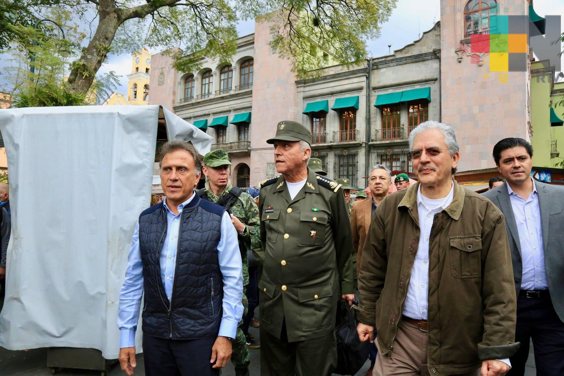 Con llegada de tropas militares al sur de Veracruz, índices delictivos bajaron