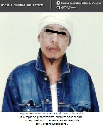 Obtiene Fiscalía Regional Córdoba vinculación a proceso contra  imputado por homicidio