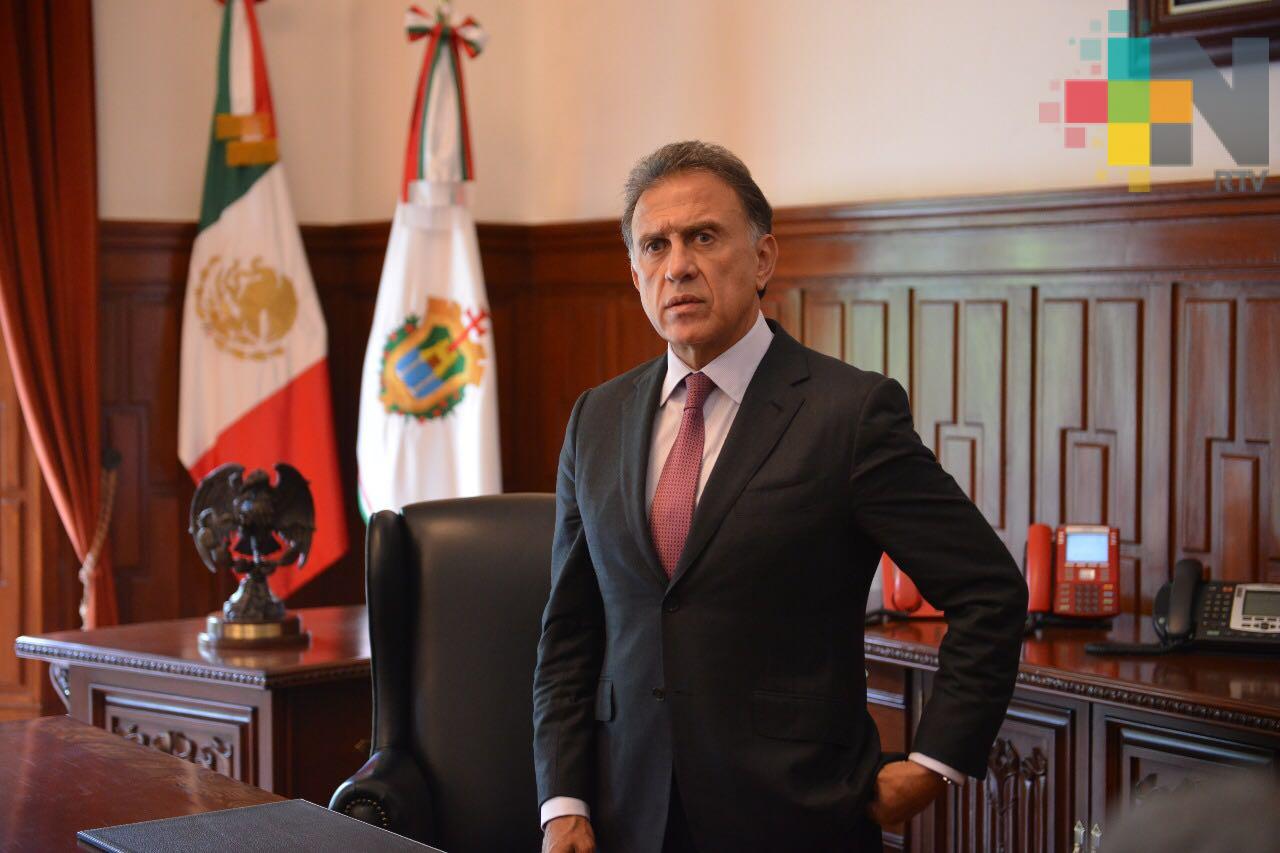 Gobierno de Veracruz está abierto al diálogo; no se permitirán bloqueos de carreteras, reitera el gobernador Yunes