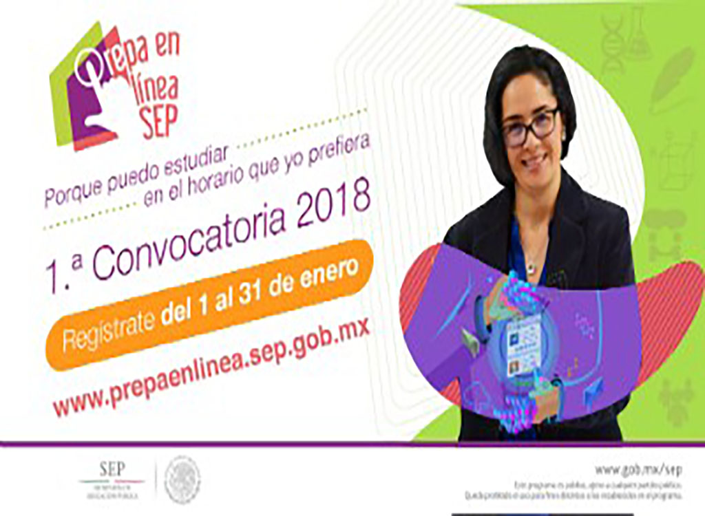 Abierta primera convocatoria de Prepa en línea del 2018