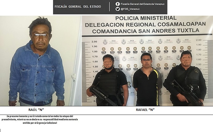 Ejerce FGE  acción penal contra probables pederastas, en Tantoyuca y Catemaco
