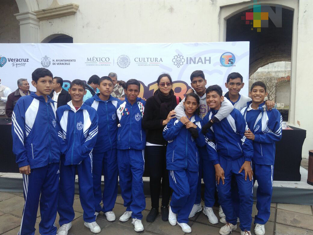 Realizan primer primer rally cultural en la Fortaleza de San Juan de Ulúa