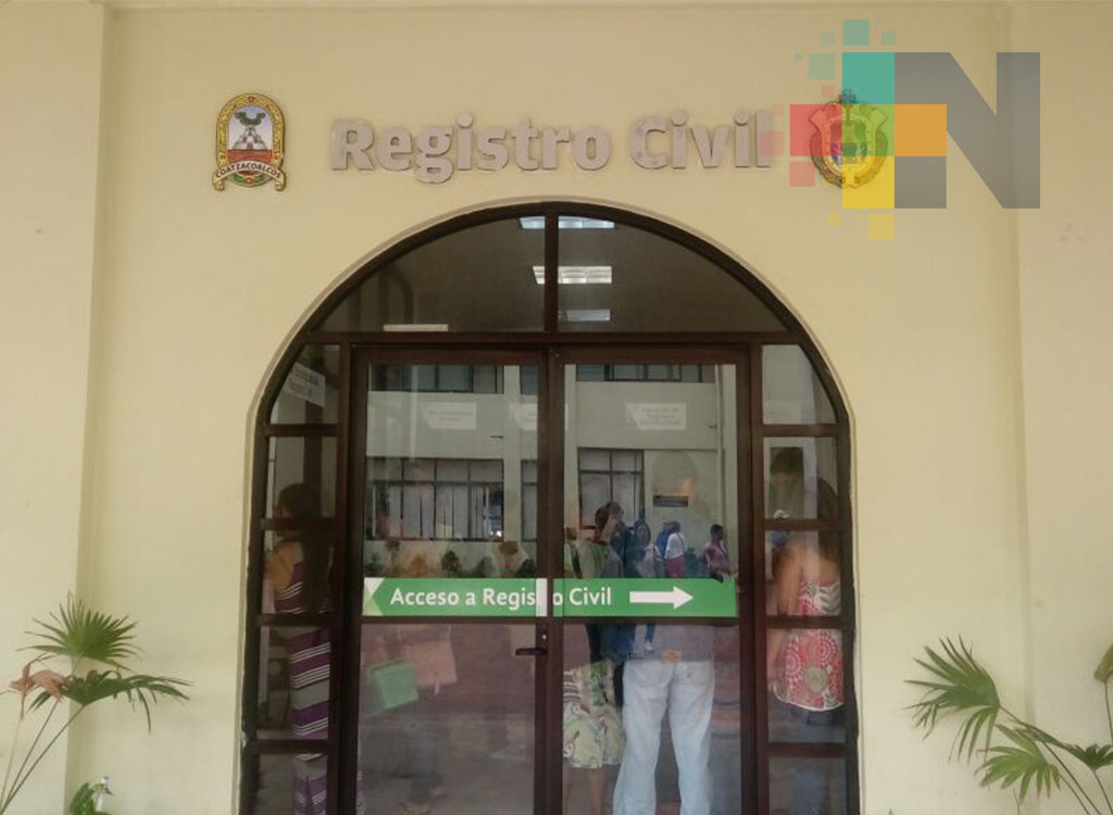Aumentaría costo de actas en Registro Civil en Coatzacoalcos