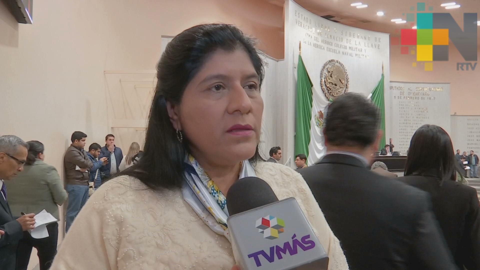 Diputada Copete Zapot cancela informe de labores legislativas en Santiago Tuxtla