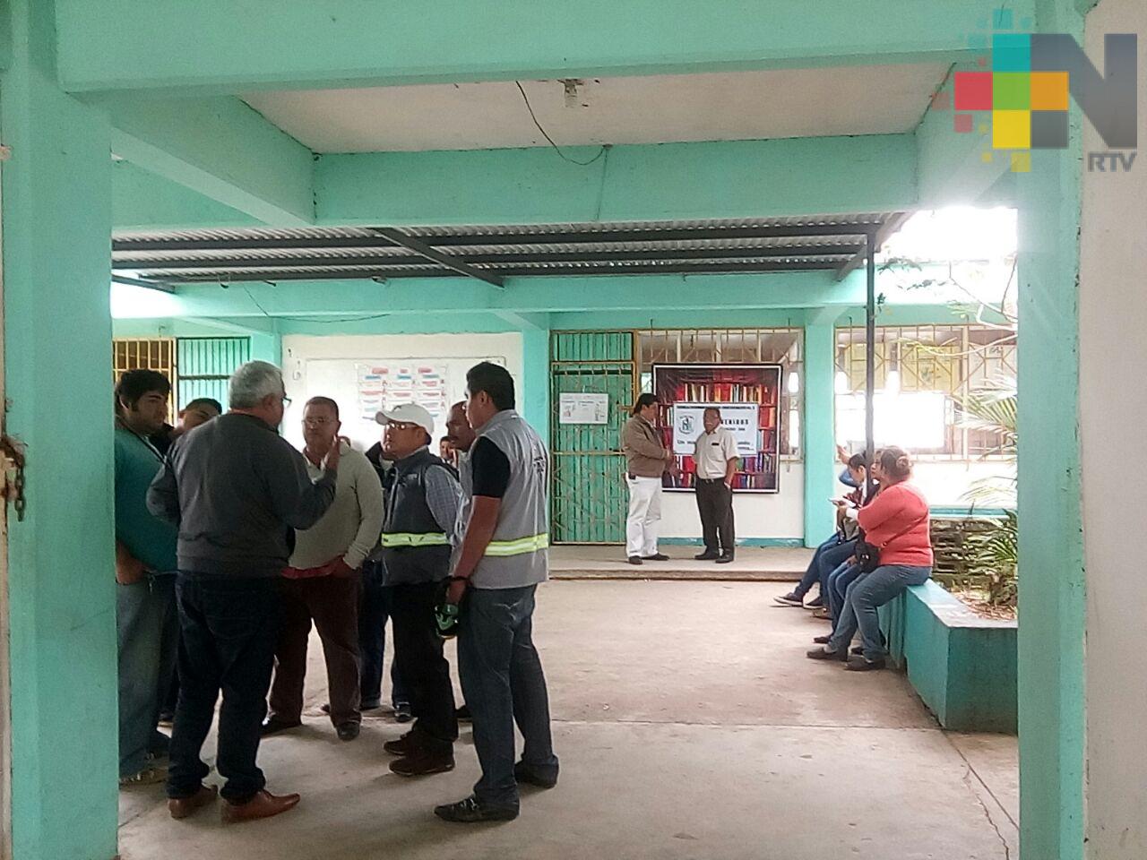 Se activan alarmas en institución educativa ubicada en la zona industrial del sur de Veracruz