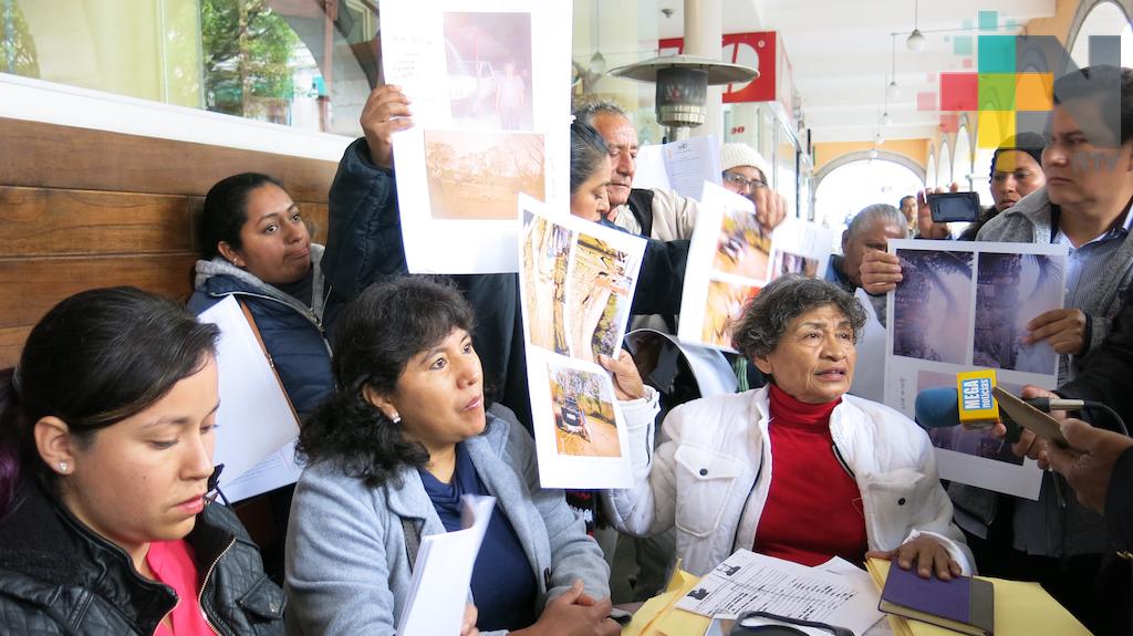 Colonos niegan desalojos de familias y señalan a los responsables de esos abusos