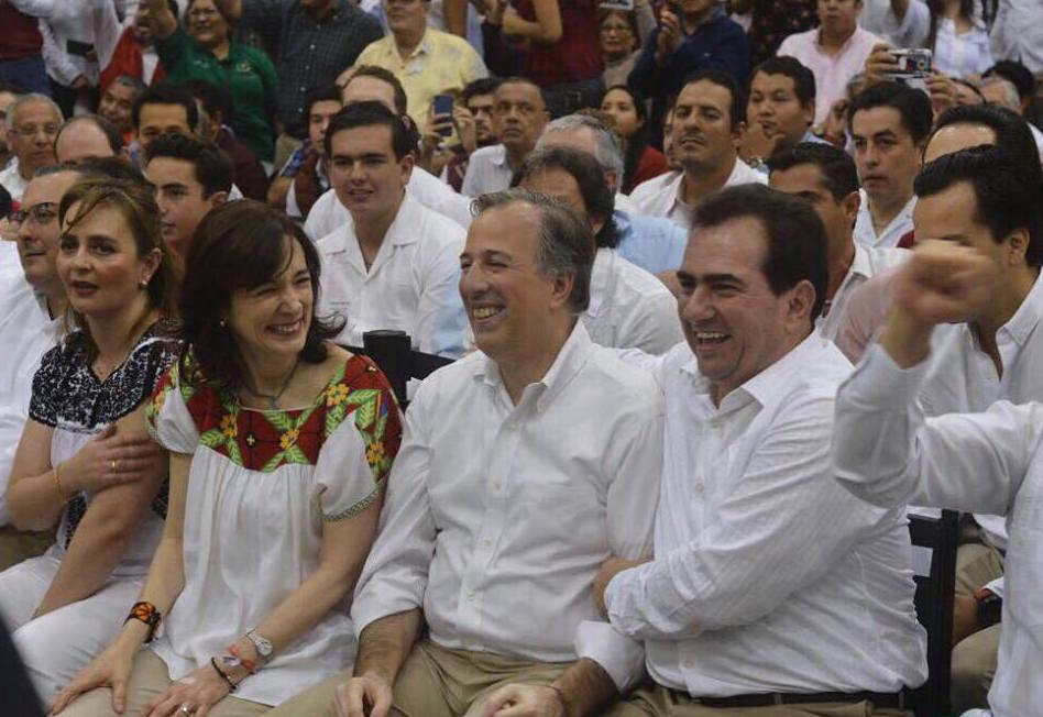 Meade acompaña a Yunes Zorrilla  en inicio de precampaña en Veracruz